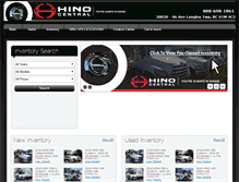 Tablet Screenshot of hinocentrallangley.com